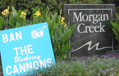 Morgan Creek Sign